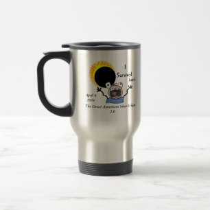 Caneca Térmica Edição de Sobrevivência do Eclipse Solar de 202