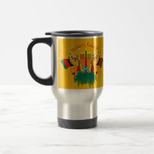 Caneca Térmica Editar Grupo de Kwanzaa Correspondente ao Texto