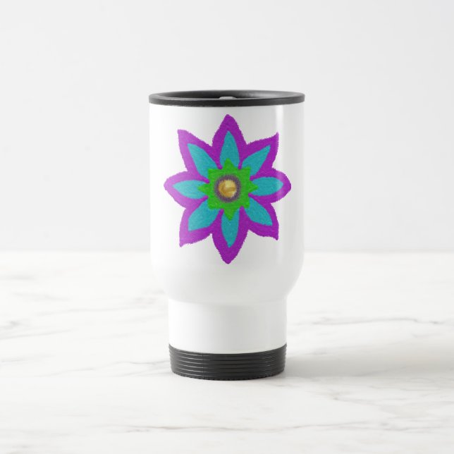 Caneca Térmica Eid de Flores Esparsas (Centro)