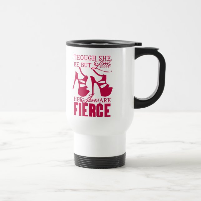 Caneca Térmica Ela É Mas Calçados Pequenos/Fierosos (Direita)