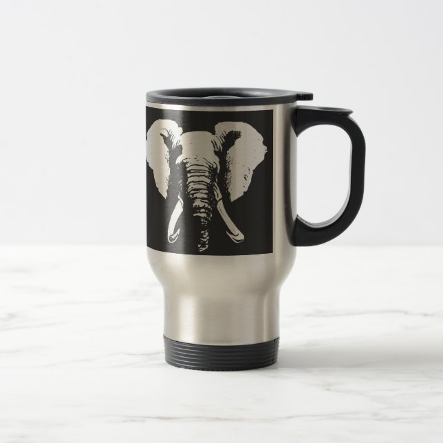 Caneca Térmica Elefante africano (Direita)