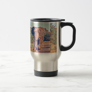 Caneca Térmica elefante aquarell