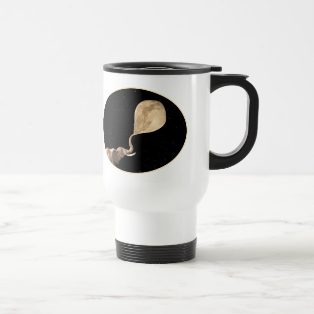 Caneca Térmica Elefantes Fazem Lua Completa (Direita)