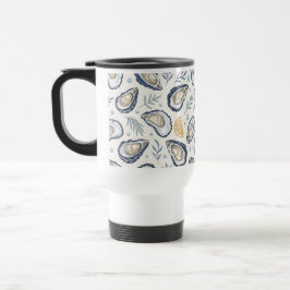 Caneca Térmica Elegant Marine Oysters