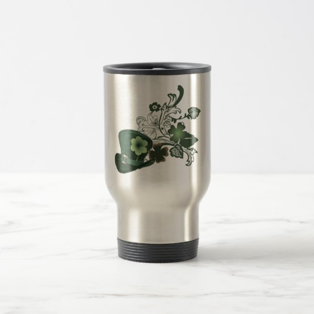 Caneca Térmica Elegante Shamrock Hat (Centro)