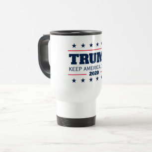 Caneca Térmica Eleições de Donald Trump 2020 Mantenha o Excelen