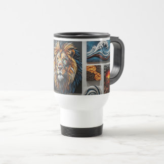 Caneca Térmica Elementos do Poder: Uma Galeria de Majestade da Na