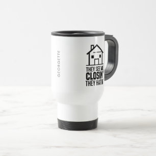 Caneca Térmica Eles Me Veem Fechando O Agente Imobiliário Persona