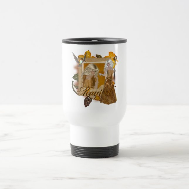 Caneca Térmica Elf Design : Magical by MarloDee (Centro)