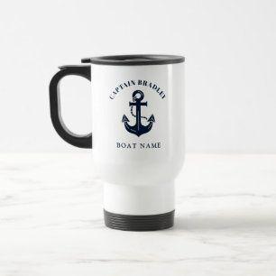 Caneca Térmica Embarcação Personalizada de Patrão Náutico