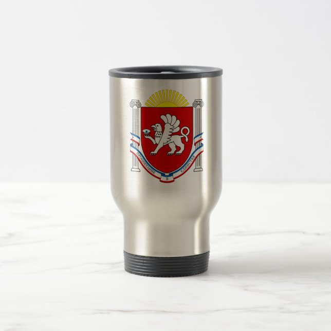 Caneca Térmica Emblema da Crimeia (Centro)
