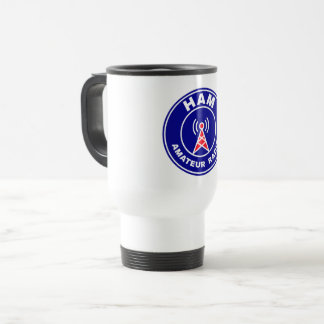 Caneca Térmica Emblema de Antena de Operador de Campo de Rádio Am