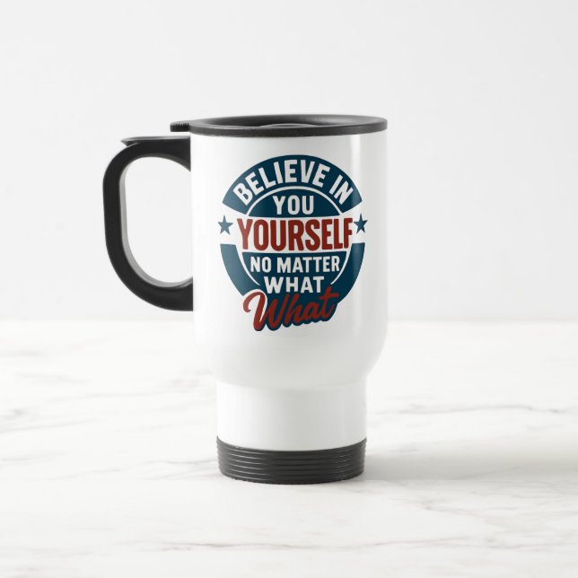 Caneca Térmica Emblema não quebrável (Esquerda)