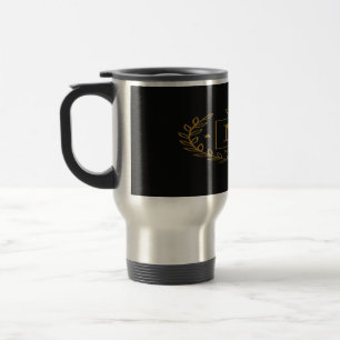 Caneca Térmica "Emblema Real NMKY – Design de Brasão com Monogram