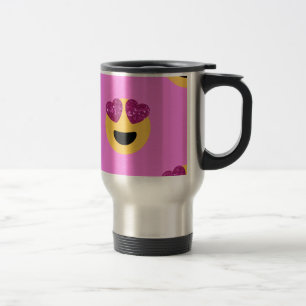 Caneca Térmica emoji do coração