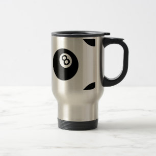 Caneca Térmica emoji oito bolas