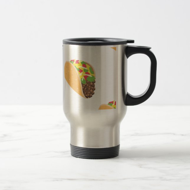 Caneca Térmica emoji taco (Direita)