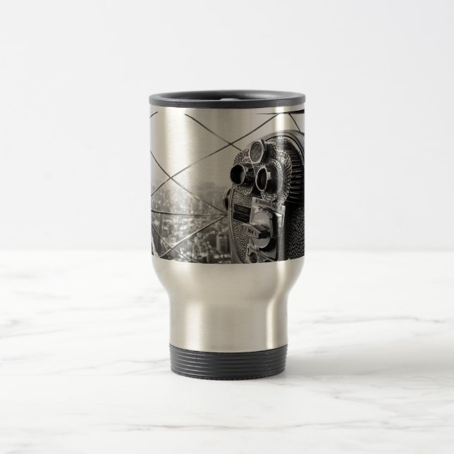 Caneca Térmica Empire State Building New York Pro Foto (Centro)
