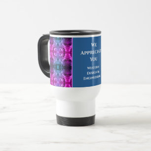 Caneca Térmica Empresa de Apreciação do Funcionário Kaleidoscope 
