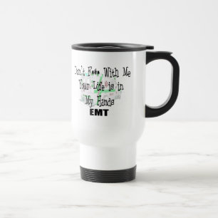 Caneca Térmica EMT "não fazem F--- Com mim" camisetas