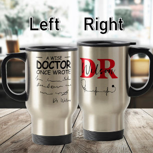 Caneca Térmica Encantado Personalizado Doutor Engraçado Médico En