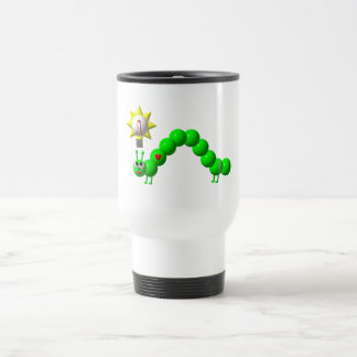 Caneca Térmica Enchworm bonito com uma ideia