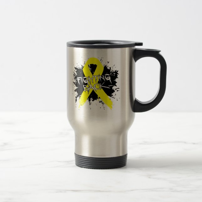 Caneca Térmica Endometriose - lutando para trás (Direita)