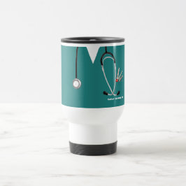 Caneca Térmica Enfermeira Engraçada