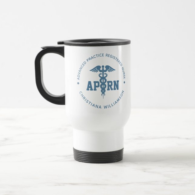 Caneca Térmica Enfermeira Registrada de Prática Avançada APRN Per (Esquerda)