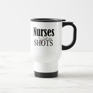Caneca Térmica Enfermeiras chamam os tiros