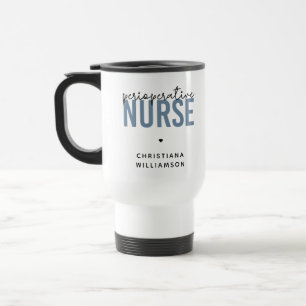 Caneca Térmica Enfermeiro Perioperatório Personalizado RN OU Pres