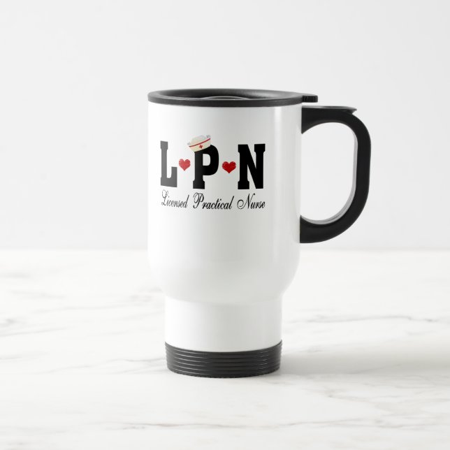 Caneca Térmica Enfermeiro Prático Licenciado LPN (Direita)