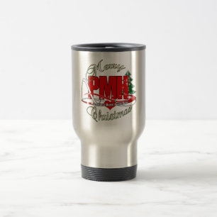 Caneca Térmica Enfermeiro Psiquiátrico-Mental CHRISTMAS