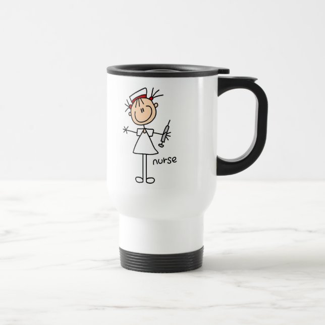 Caneca Térmica Enfermeiro Stick Figure Mug (Direita)
