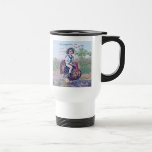 Caneca Térmica Engraçado Ação de Graças à Turquia