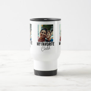 Caneca Térmica Engraçado Criança Favorita Mãe