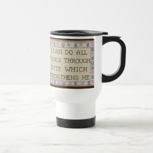 Caneca Térmica engraçado dizer que posso fazer tudo apesar de tud