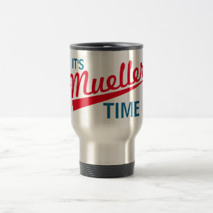 Caneca Térmica Engraçado "é tempo de Mueller "