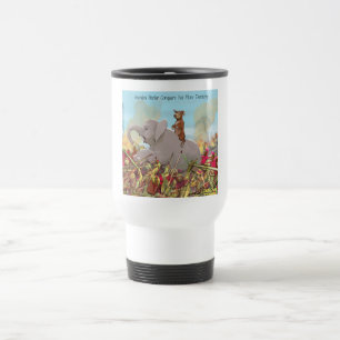 Caneca Térmica Engraçado Hânibal Barca Conquista Terra
