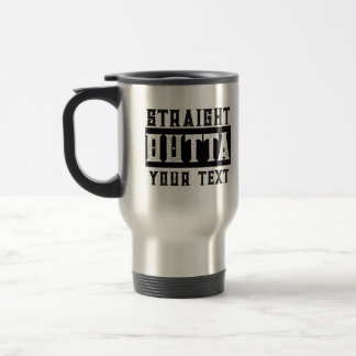 Caneca Térmica Engraçado 'Hetero fora do seu texto'