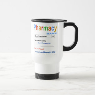 Caneca Térmica Engraçado Personalizado Melhor Farmacêutico Dando 