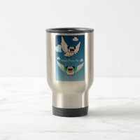 Engraçado Pug Fly também conhecido como Quando os 