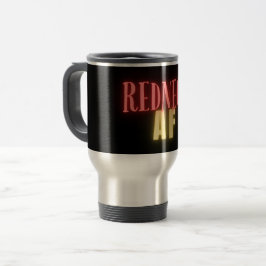 Caneca Térmica Engraçado Redneck AF Neon Personalizado