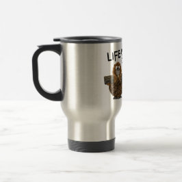 Caneca Térmica Engraçado Seu Ou Seu Beaver Ocupado Em Qualquer Lu