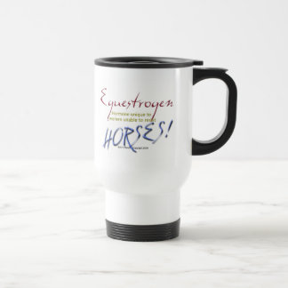 Caneca Térmica Equestrogen: cavalo engraçado
