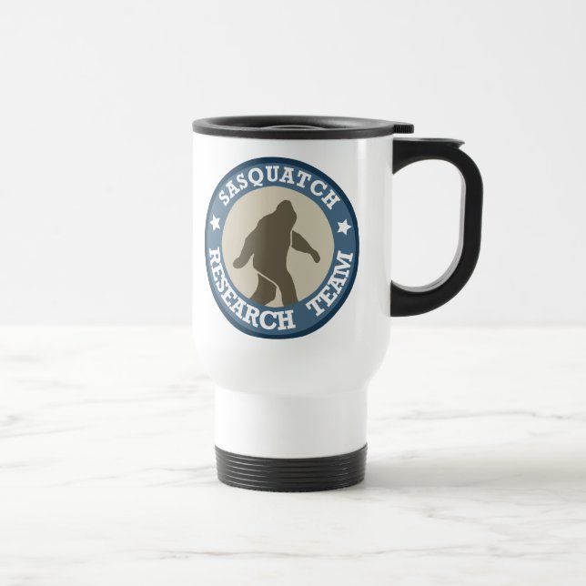 Caneca Térmica Equipa de investigação de Sasquatch (Direita)