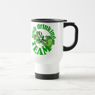 Caneca Térmica Equipe de bebendo irlandesa