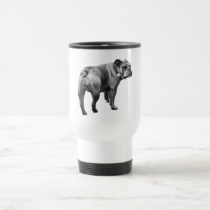 Caneca Térmica Esboço de Estrada, Golinhos Fundamentados