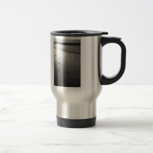 Caneca Térmica Escala de Cinza de Areia de ouro