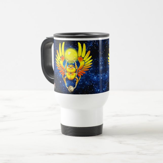 Caneca Térmica Escaravelho (Frente Esquerda)